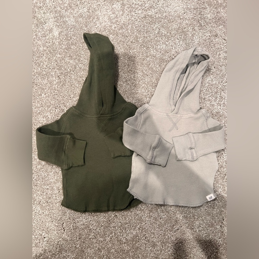 GAP WAFFLE HOODIE